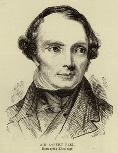 Sir Robert Peel alkotó: English School