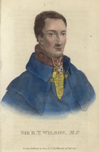 Sir Robert Thomas Wilson brit katona és politikus (színes metszet) alkotó: English School