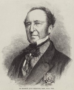 Sir Roderick Impey Murchison, Baronet, KCB, FRS (metszet) alkotó: English School