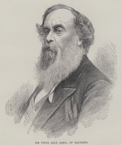 Sir Titus Salt, Saltaire bárója alkotó: English School