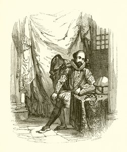 Sir Walter Raleigh a toronyban alkotó: English School