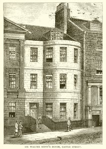 Sir Walter Scotts ház, Castle Street alkotó: English School