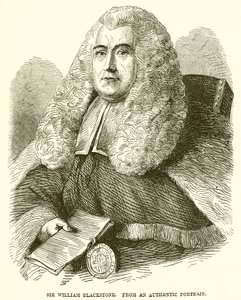 Sir William Blackstone alkotó: English School