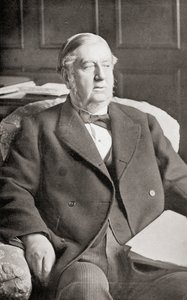 Sir William Harcourt a "Gladstone: The Man and the Statesman" című művéből, David Williamsontól, 1898-ban alkotó: English School