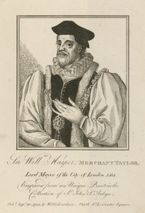 Sir William Harper, Taylor kereskedő, London főpolgármestere alkotó: English School