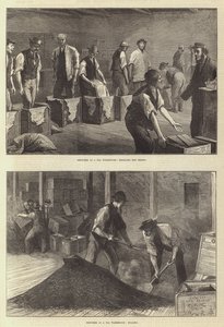 Vázlatok egy tearaktárban (metszet) alkotó: English School
