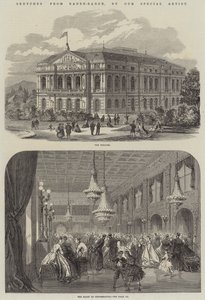 Vázlatok Baden-Badenből (metszet) alkotó: English School
