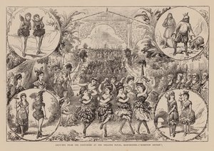 Vázlatok a manchesteri Theatre Royal Pantomiméből, Robinson Crusoe (metszet) alkotó: English School