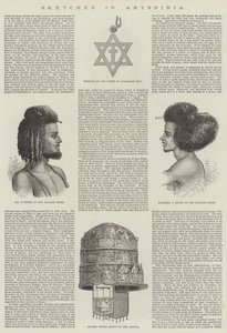 Vázlatok Abesszíniában (metszet) alkotó: English School