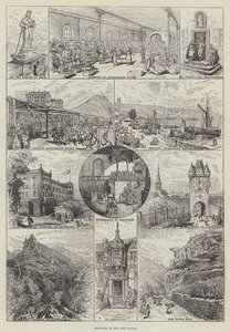 Vázlatok az Ahr-völgyben (metszet) alkotó: English School