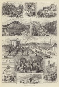 Vázlatok az Ahr-völgyben (metszet) alkotó: English School