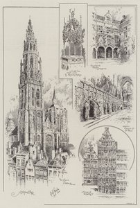 Antwerpeni vázlatok (metszet) alkotó: English School