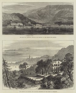 Mentone vázlatai (metszet) alkotó: English School