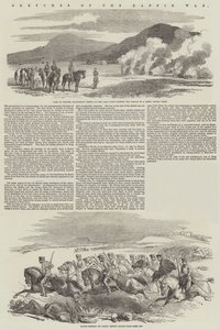 Vázlatok a kaffir háborúról (metszet) alkotó: English School