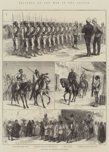 Vázlatok a háborúról a Soudanban (metszet) alkotó: English School