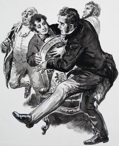 Kavar a bíróságon alkotó: English School