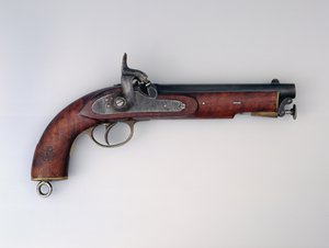 Smoothbore .656 ütős pisztolyban, 1873 alkotó: English School