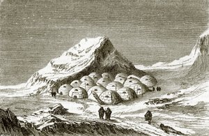 Esquimaux hókunyhói alkotó: English School