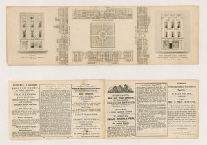 Soho Square, Talliss London Street Views, 1838 alkotó: English School