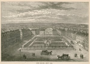 Soho tér, 1700 körül alkotó: English School
