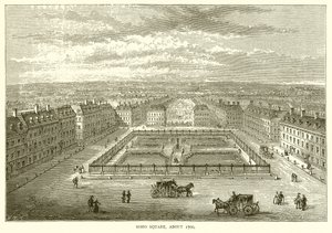 Soho tér, 1700 körül alkotó: English School