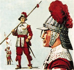 A Tisztelt Tüzér Társaság katonái alkotó: English School