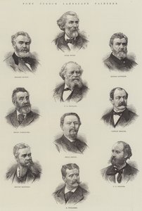 Néhány francia tájfestő (metszet) alkotó: English School