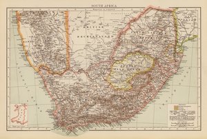 Dél-Afrika (színes litográfia) alkotó: English School