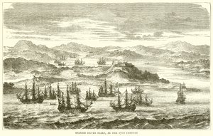 Spanyol ezüstflotta, a 17. században alkotó: English School