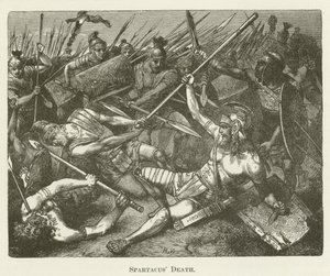 Spartacus halála alkotó: English School
