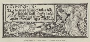 Spenser "Faerie Queene" (metszet) alkotó: English School