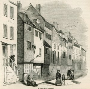 Spitalfields házak alkotó: English School