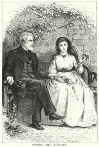 Tavasz és ősz (metszet) alkotó: English School