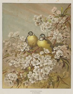 Frühling (Chromolitho)