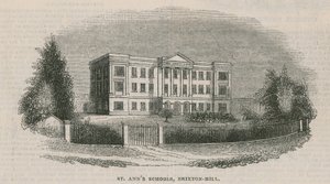 St Anns iskolák Brixton Hillben alkotó: English School
