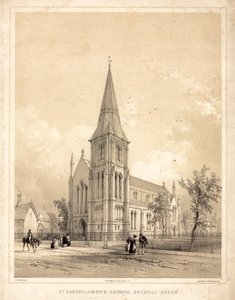 Szent Bertalan templom, Bethnal Green alkotó: English School