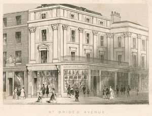 St Brides Avenue, Fleet Street, London alkotó: English School