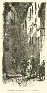 St Canices Steps, Kilkenny, Írország alkotó: English School