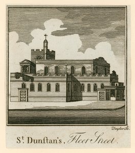 St Dunstans, Fleet Street, London alkotó: English School