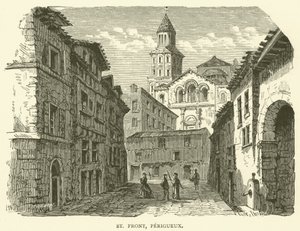 St Front, Perigueux (metszet) alkotó: English School