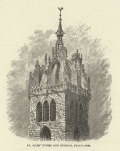 St Giles Tower and Steeple, Edinburgh alkotó: English School