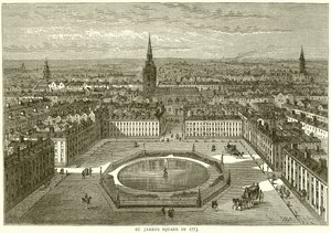 A Szent Jakab tér 1773-ban alkotó: English School