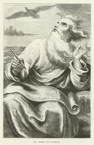 Szent János Patmoszon alkotó: English School