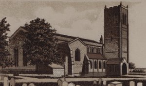 Szent János templom (litho) alkotó: English School