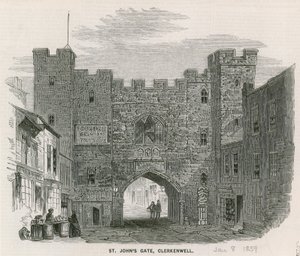 St Johns Gate, Clerkenwell alkotó: English School