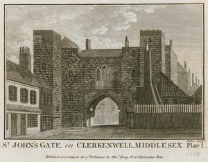 St Johns Gate, Clerkenwell alkotó: English School