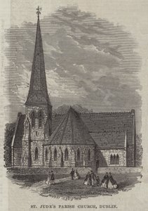 St Jude plébániatemplom, Dublin (metszet) alkotó: English School