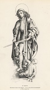 Szent Márton, a koldusok védőszentje alkotó: English School