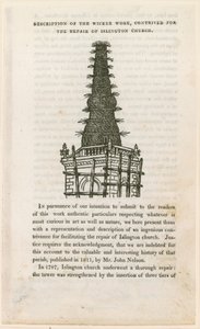 St Marys Church, Islington (régi templom), Fonott munkaállvány alkotó: English School