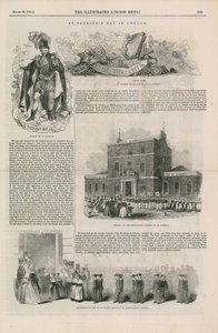 Szent Patrik napja Londonban alkotó: English School